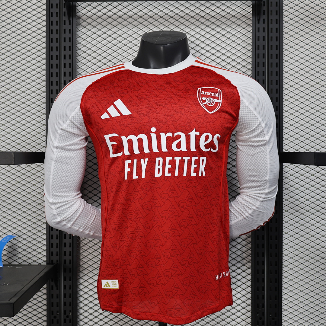 Arsenal Home Jersey 2025/26 Long Sleeve — photo 1