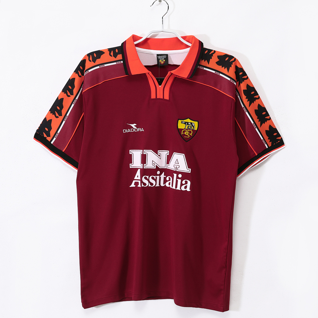 AS Roma Retro Shirt 1998/99 Home — photo 1