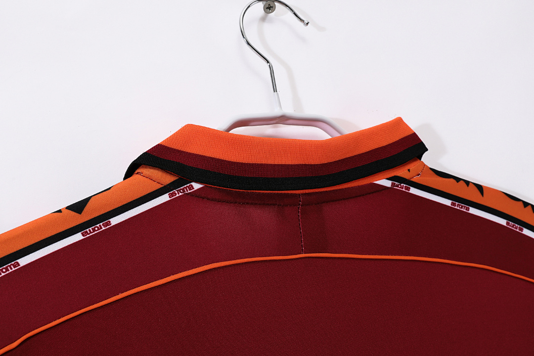 AS Roma Retro Shirt 1998/99 Long Sleeve — photo 2