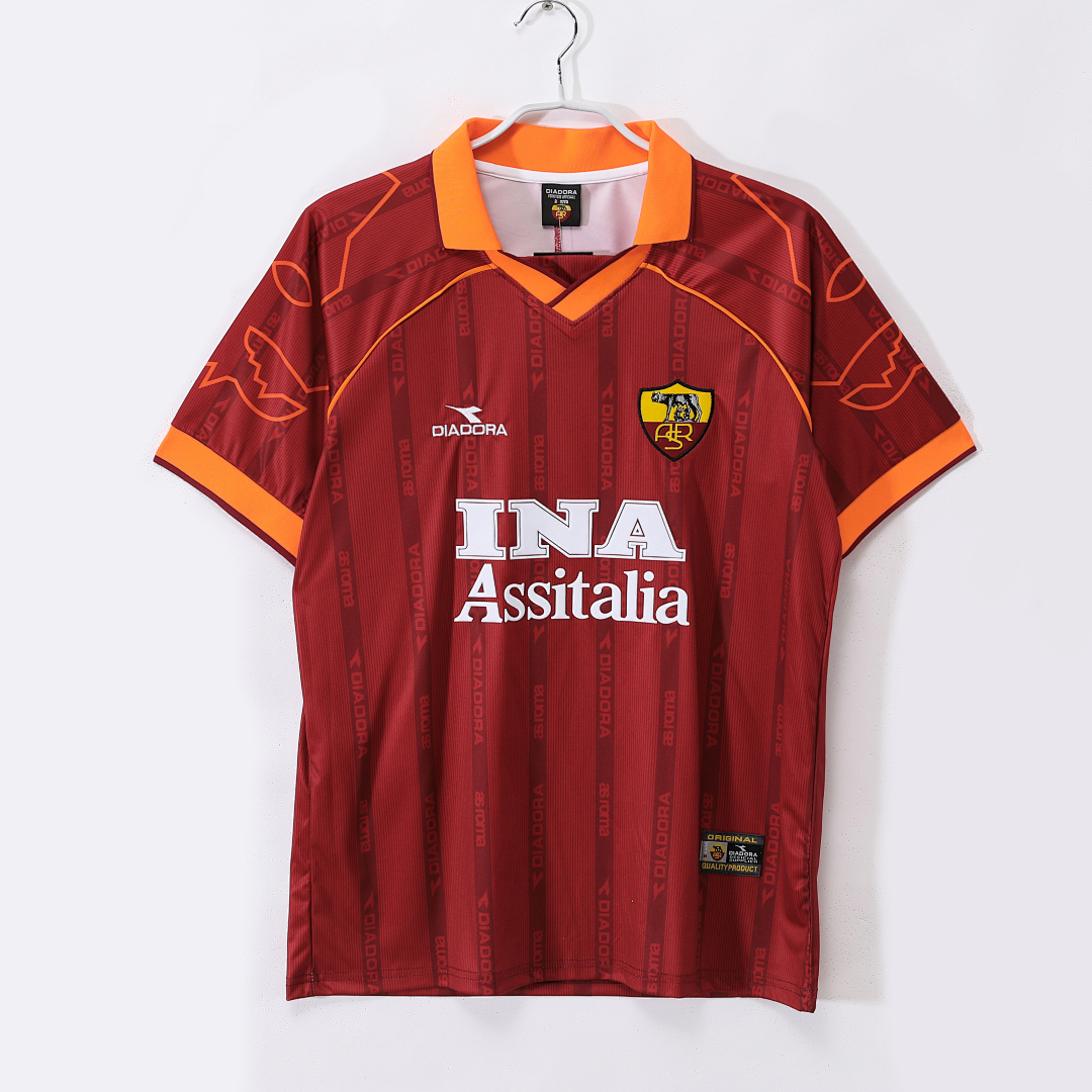 AS Roma Retro Shirt 1999/00 Home — photo 1