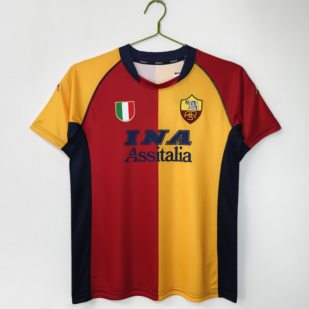 AS Roma Retro Shirt 2000/01 Home — photo 1