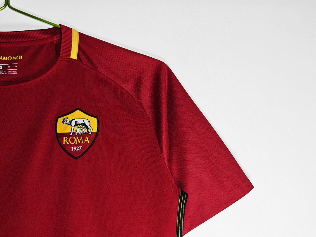 AS Roma Retro Shirt 2017/18 Home — photo 4