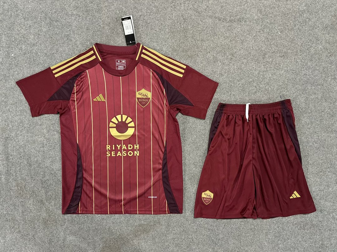 AS Roma Home Kit for Adult 2024/25 — photo 1