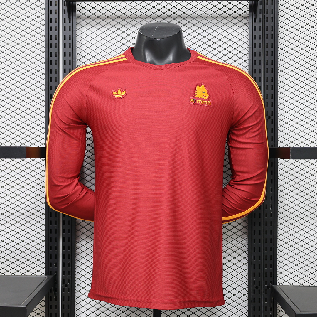 AS Roma Retro Jersey Long Sleeve — photo 1