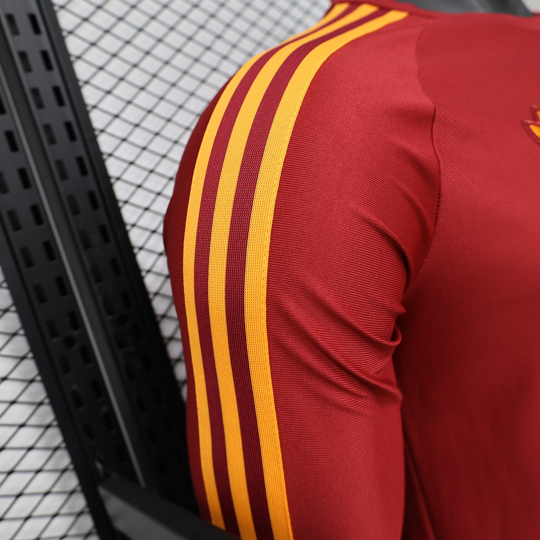 AS Roma Retro Jersey Long Sleeve — photo 3