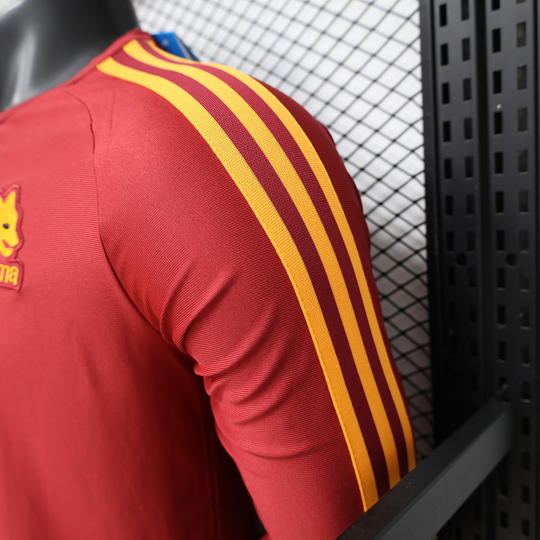 AS Roma Retro Jersey Long Sleeve — photo 4