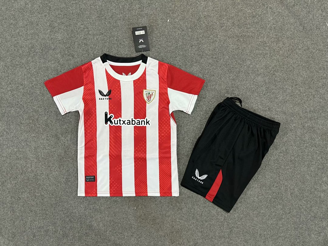 Athletic Bilbao Home Kit for Kids 2024/25 — photo 1
