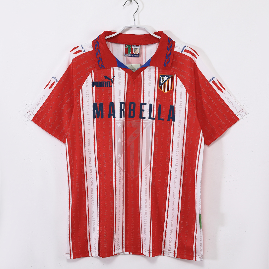 Atletico Madrid Retro Shirt 1995/96 Home — photo 1