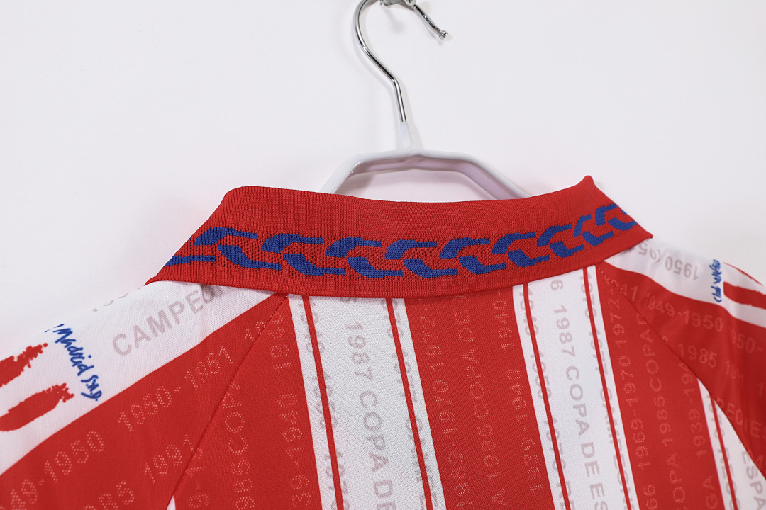 Atletico Madrid Retro Shirt 1995/96 Home — photo 2