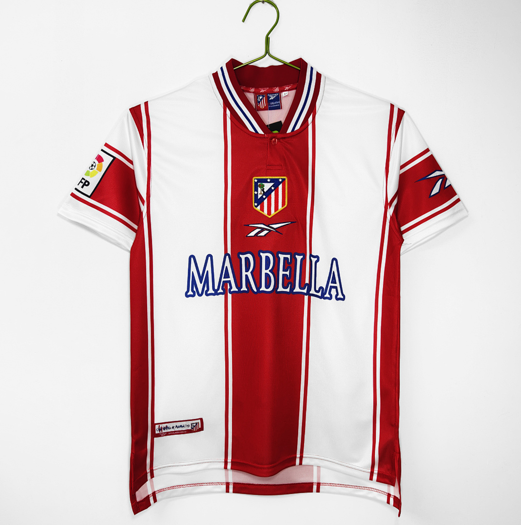 Atletico Madrid Retro Shirt 1999/00 Home — photo 1