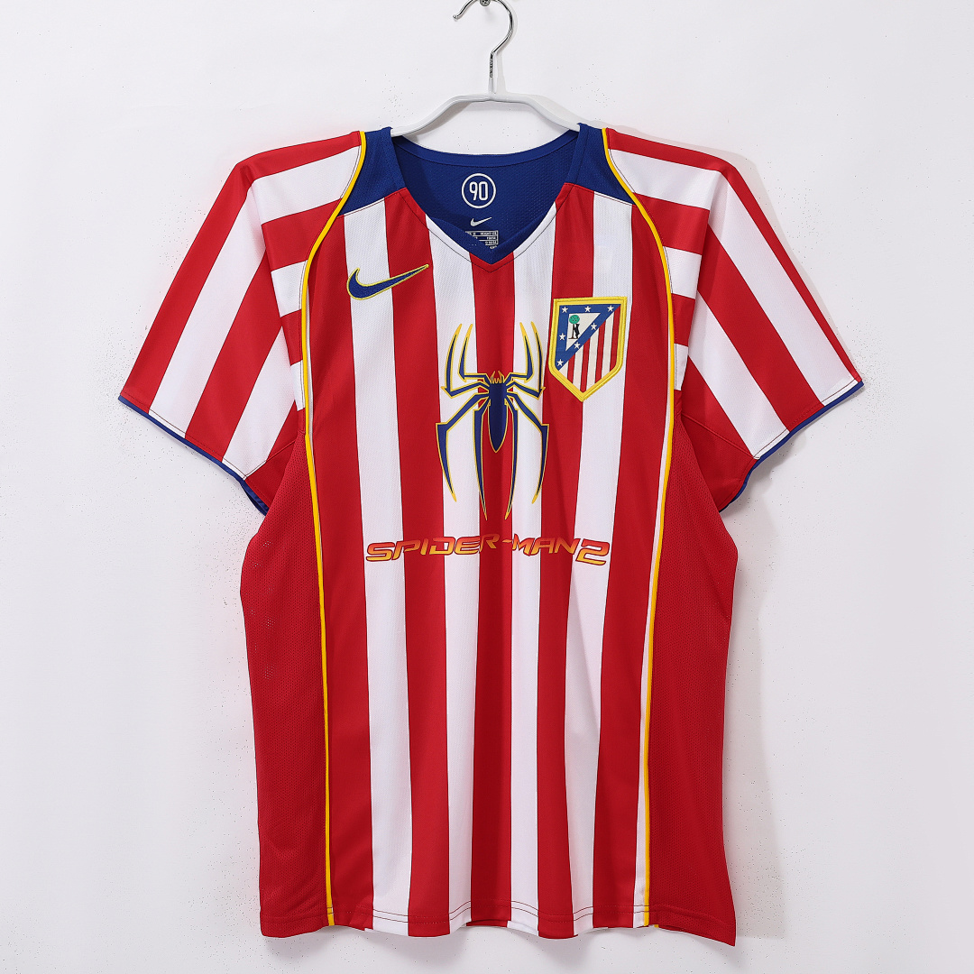 Atletico Madrid Retro Shirt 2004/05 Home — photo 1