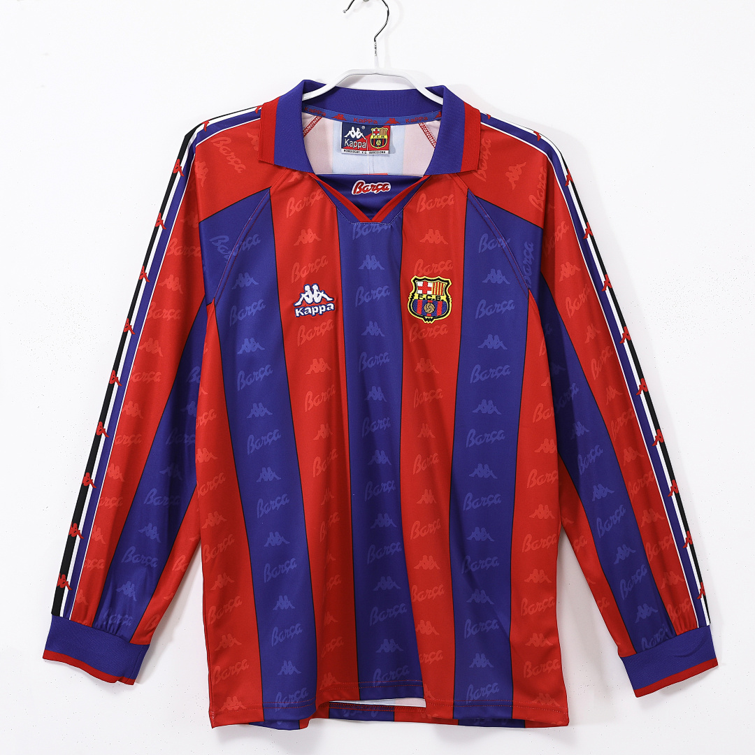 Barcelona Retro Shirt 1995/97 Home Long Sleeve — photo 1