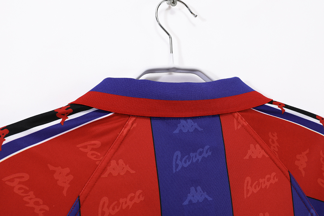 Barcelona Retro Shirt 1995/97 Home Long Sleeve — photo 2