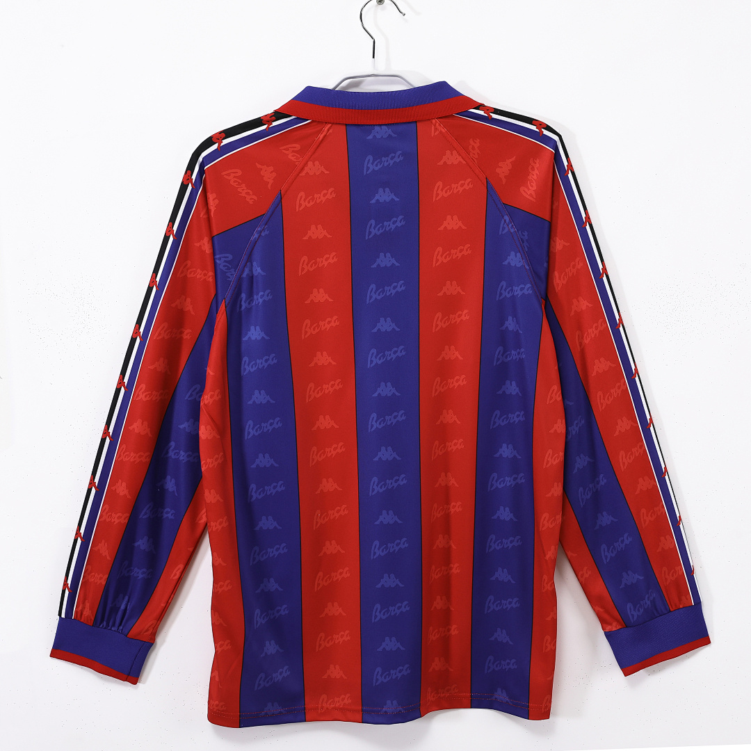 Barcelona Retro Shirt 1995/97 Home Long Sleeve — photo 3