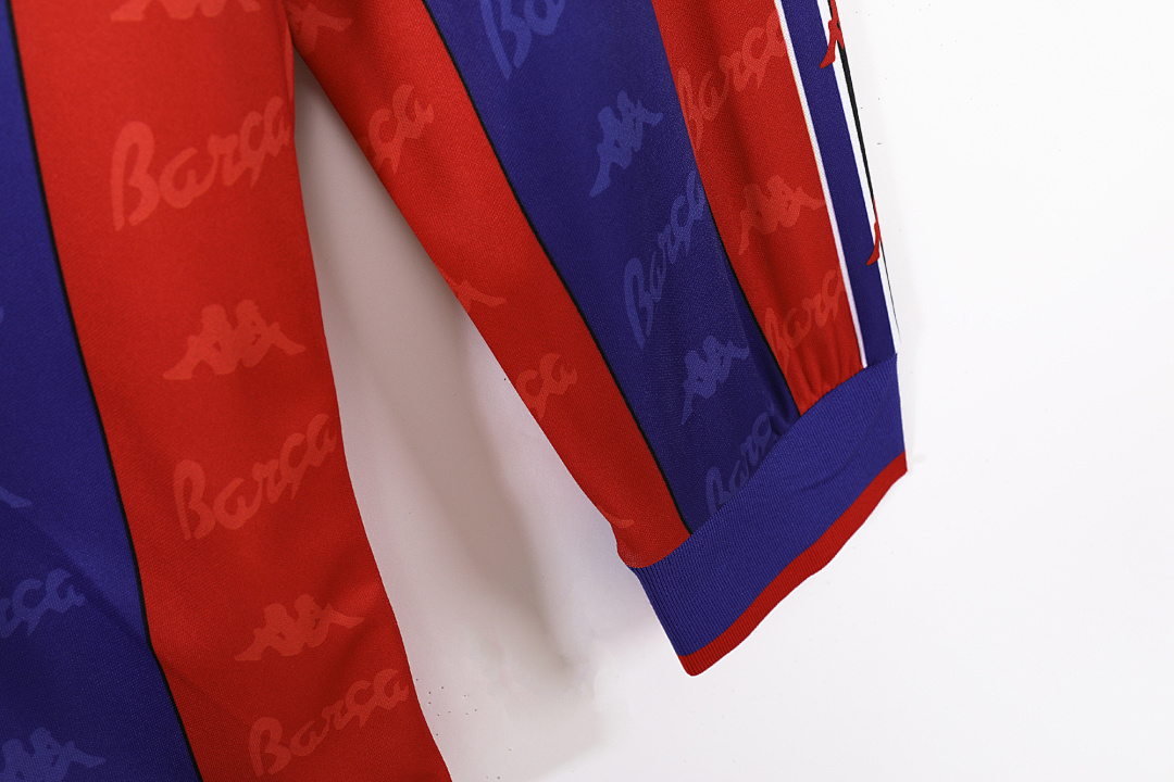 Barcelona Retro Shirt 1995/97 Home Long Sleeve — photo 4