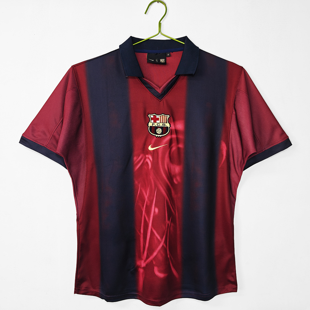 Barcelona Retro Shirt 2000/01 Home — photo 1