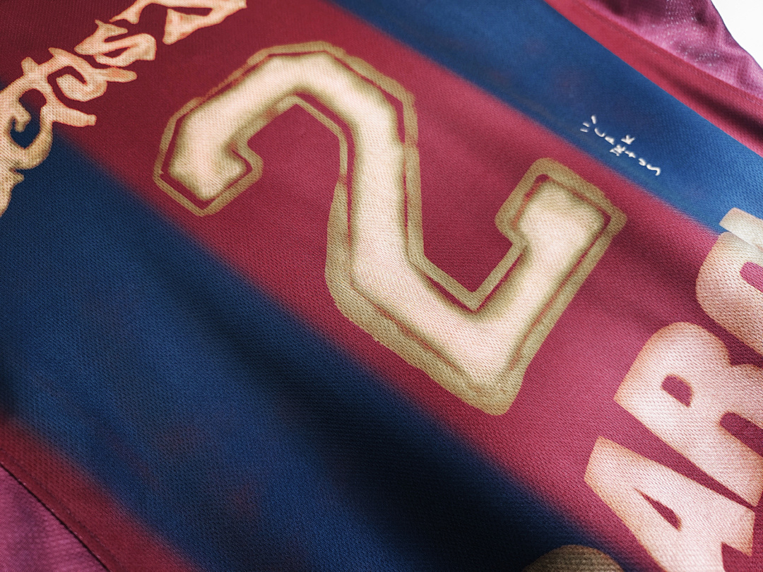 Barcelona Retro Shirt 2000/01 Home — photo 2