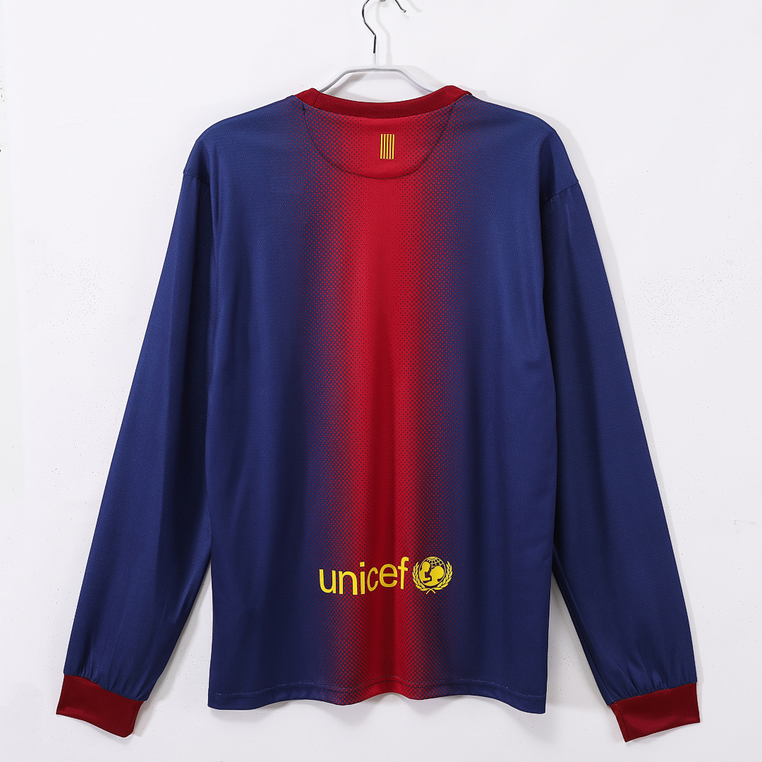 Barcelona Retro Shirt 2012/13 Home Long Sleeve — photo 4