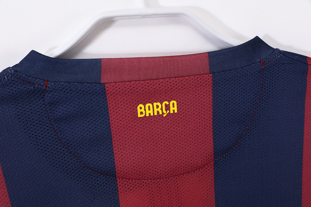 Barcelona Retro Shirt 2014/15 Home Long Sleeve — photo 3
