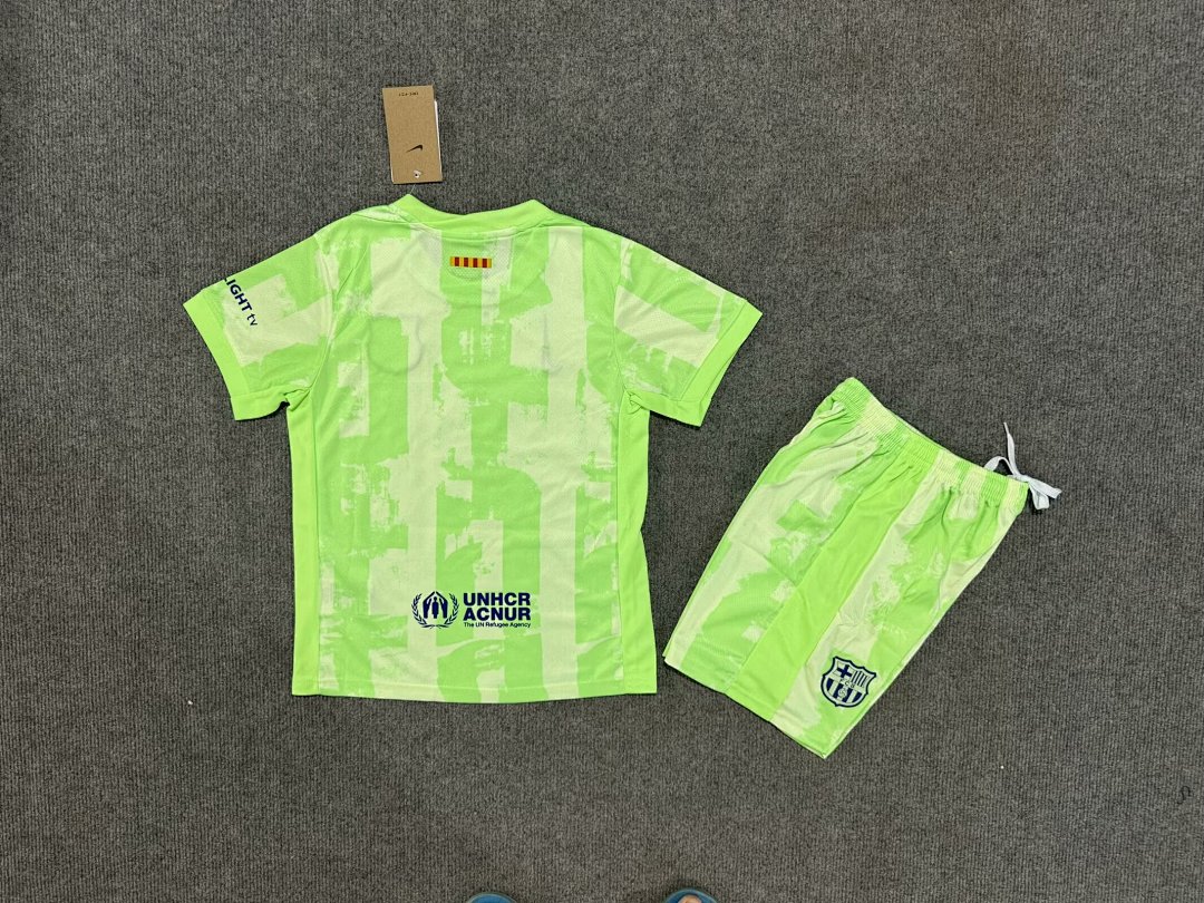 Barcelona Third Kit for Kids 2024/25 — photo 2