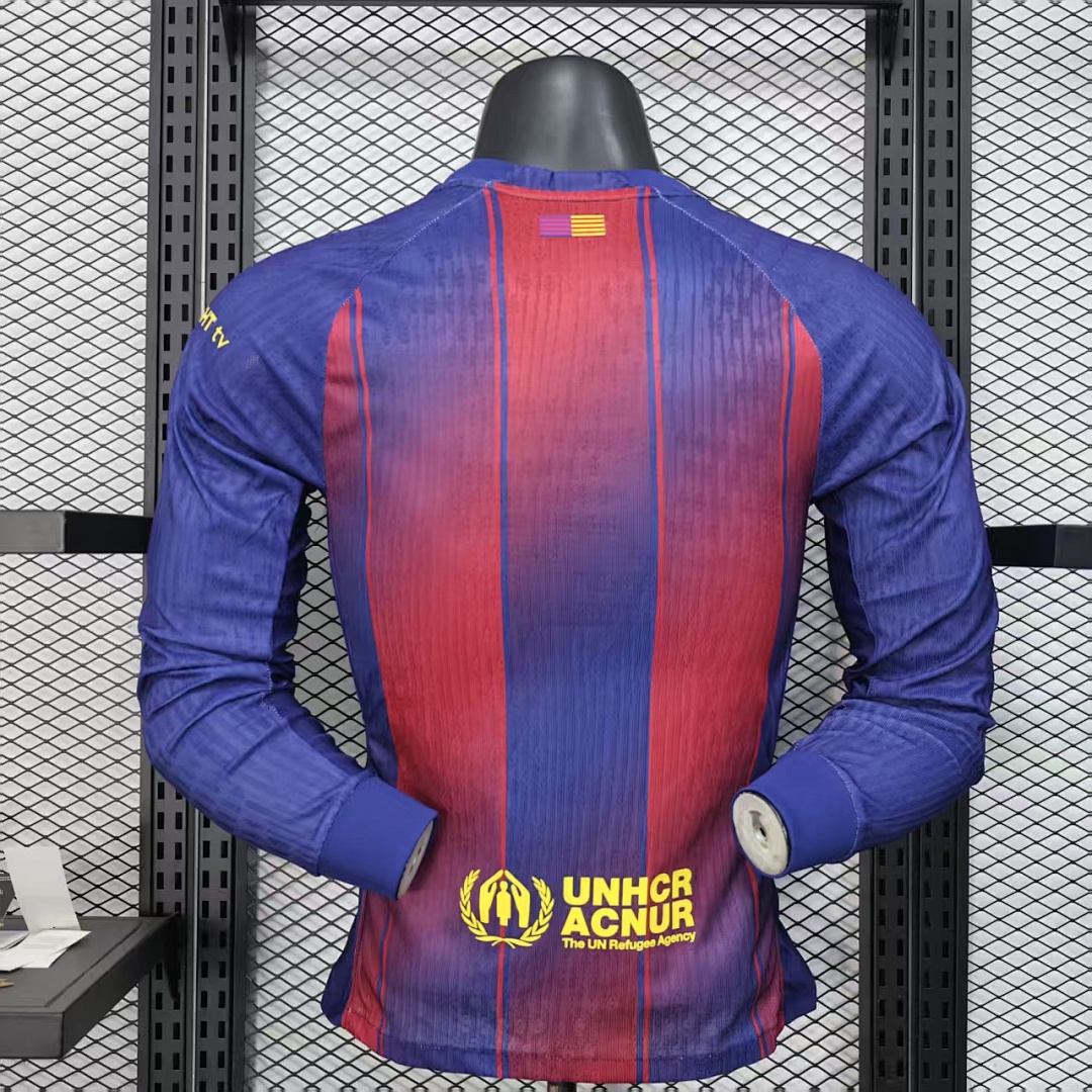 Barcelona Home Jersey 2025/26 Long Sleeve — photo 3