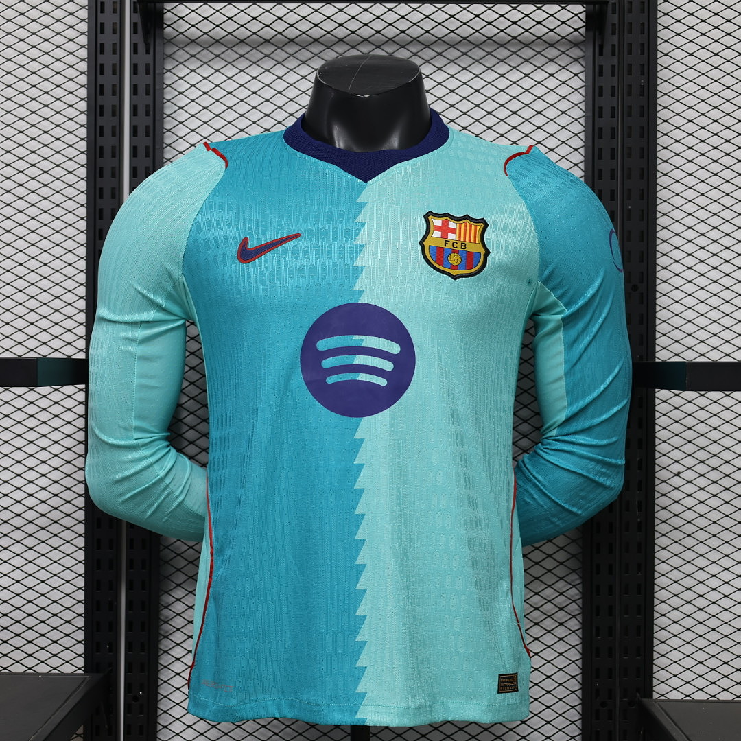 Barcelona Third Jersey Long Sleeve — photo 1