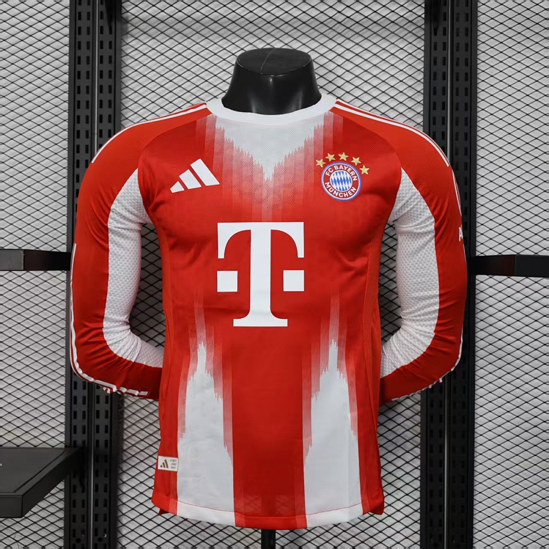 Bayern Munich Home Jersey 2025/26 Long Sleeve — photo 1
