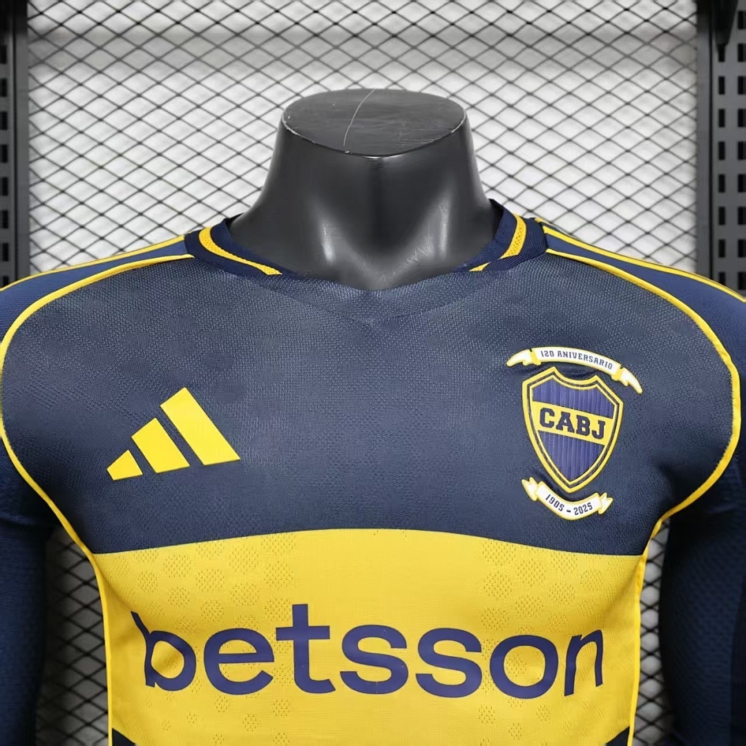 Boca Juniors Jersey 2025/26 Long Sleeve — photo 2