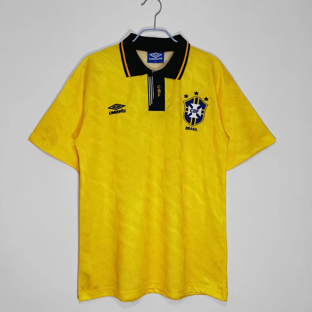 Brazil Retro Shirt 1991/93 Home — photo 1