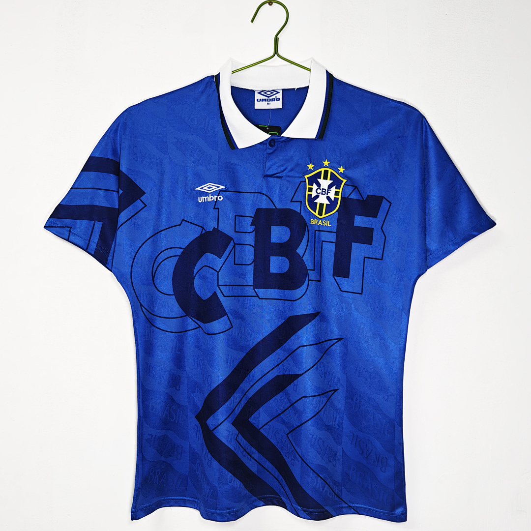 Brazil Retro Shirt 1992 Away — photo 1