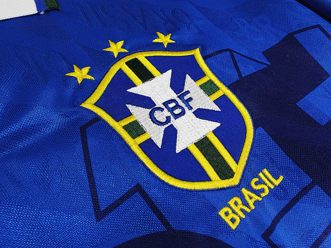 Brazil Retro Shirt 1992 Away — photo 2