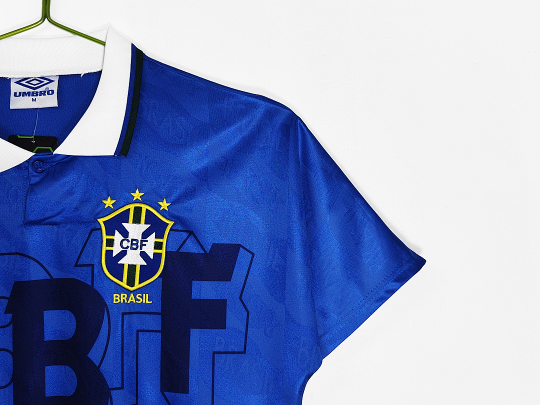 Brazil Retro Shirt 1992 Away — photo 4