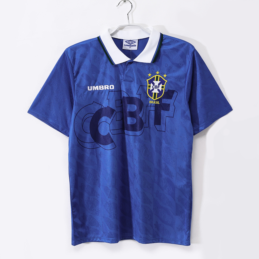 Brazil Retro Shirt 1993/94 Away — photo 1