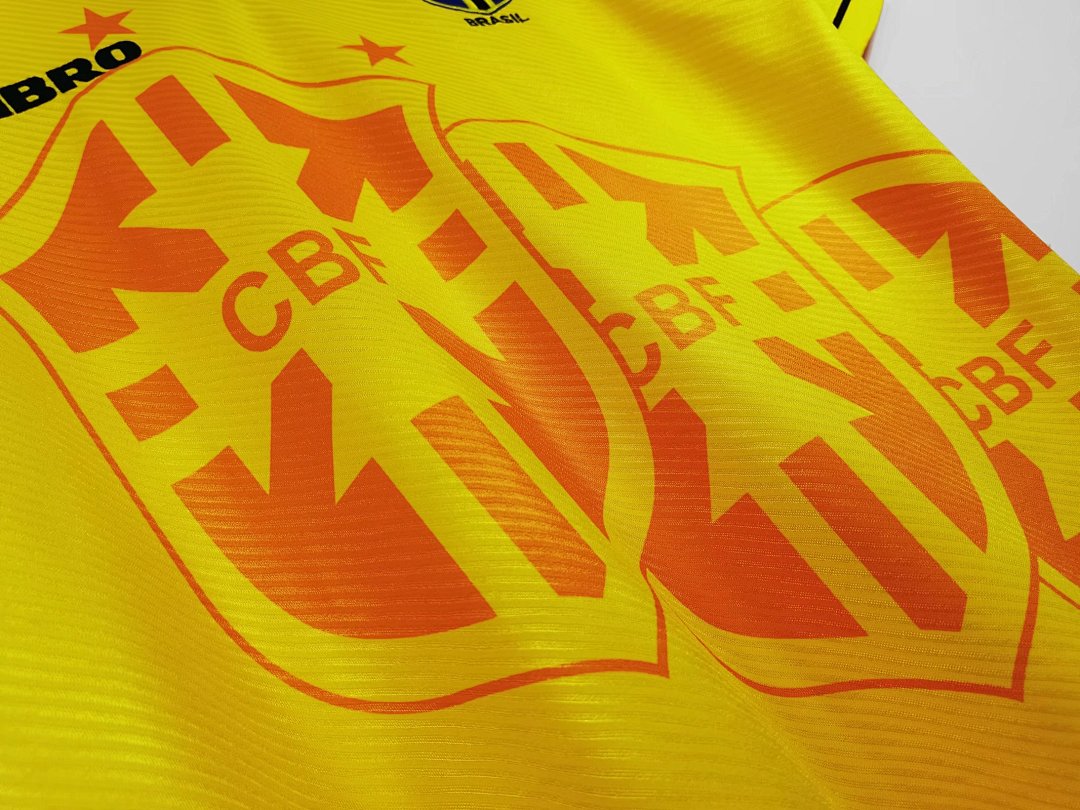 Brazil Retro Shirt 1993/94 Home — photo 4