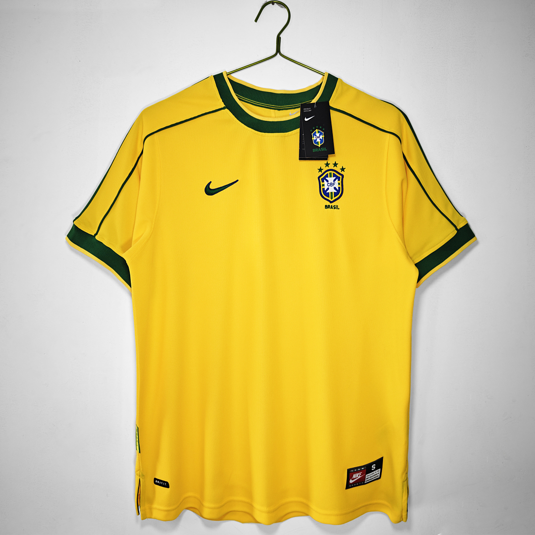 Brazil Retro Shirt 1998 Home — photo 1