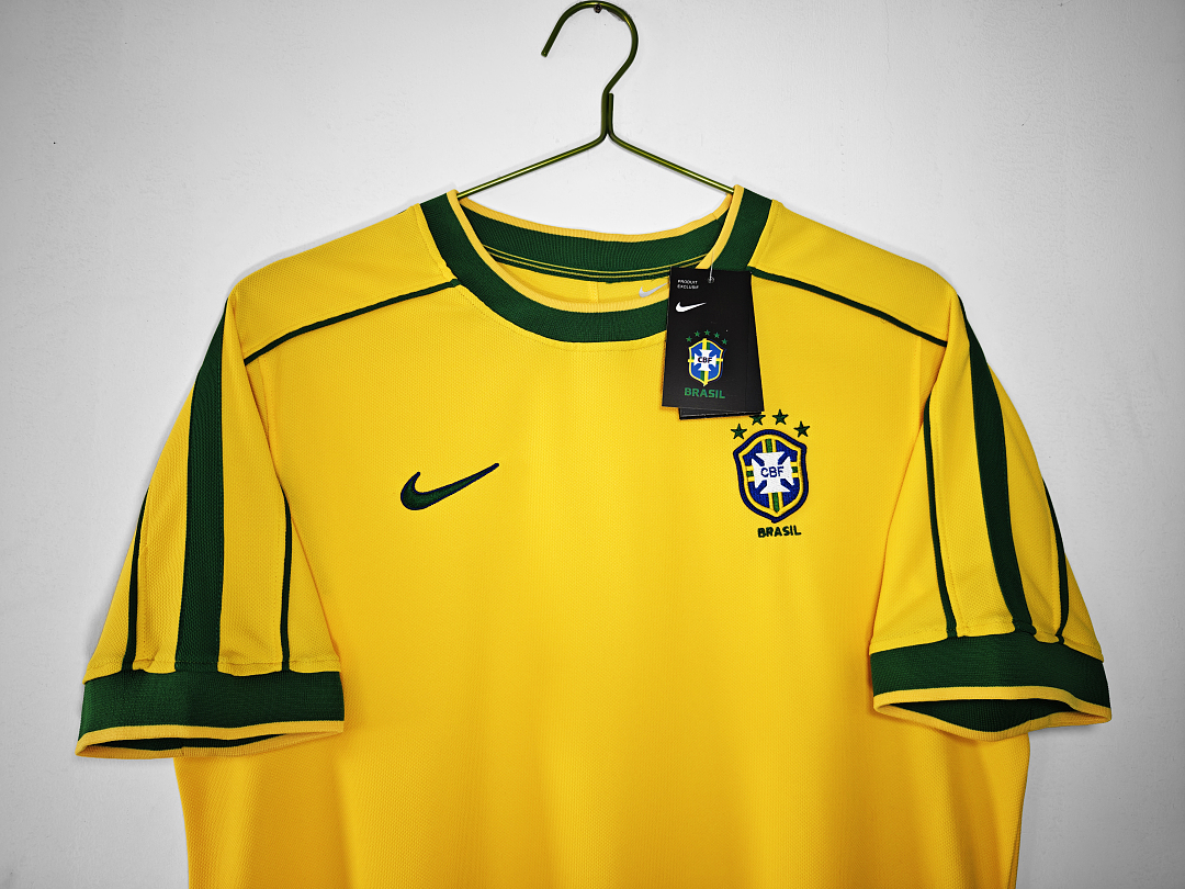 Brazil Retro Shirt 1998 Home — photo 2