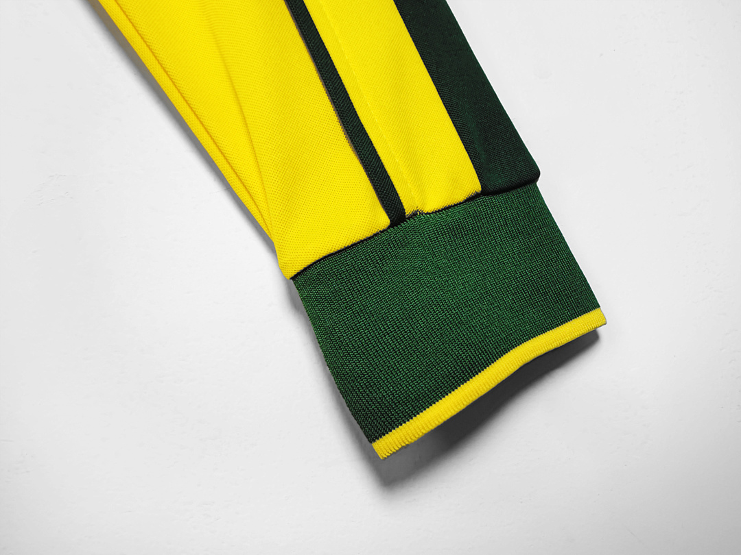Brazil Retro Shirt 1998 Home Long Sleeve — photo 4