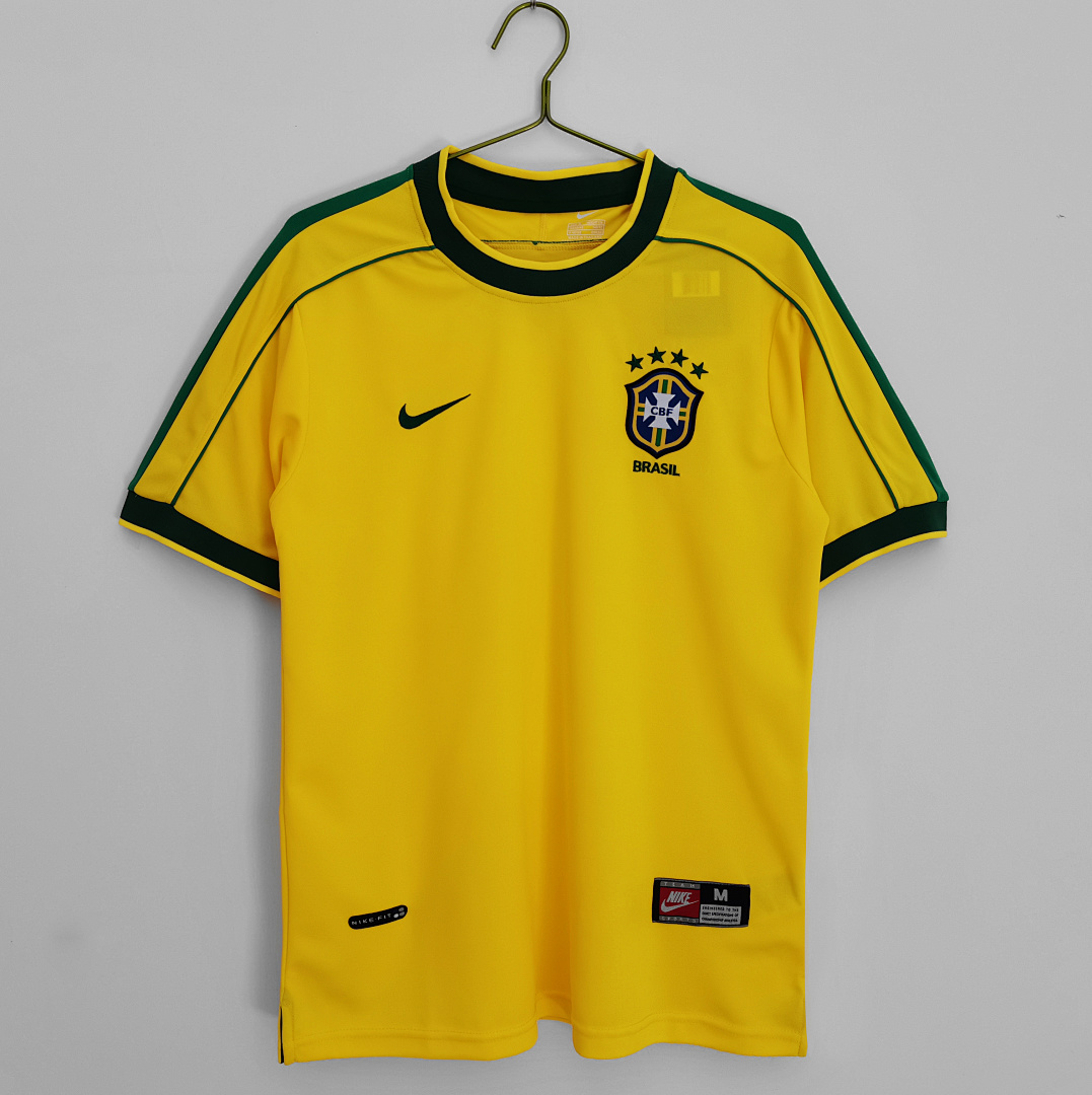 Brazil Retro Shirt 1998 Home