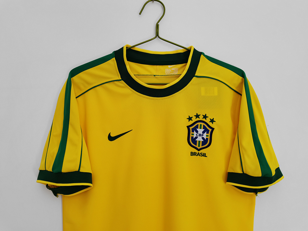 Brazil Retro Shirt 1998 Home — photo 3