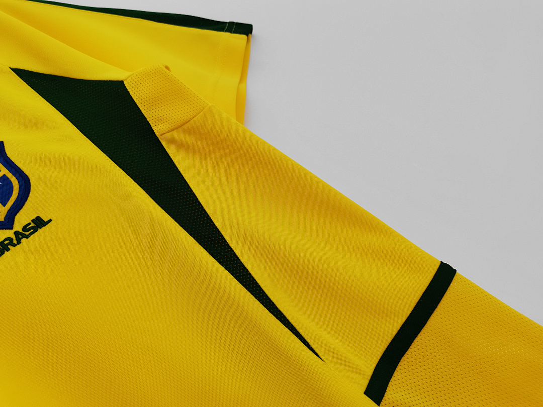 Brazil Retro Shirt 2002 Home — photo 4