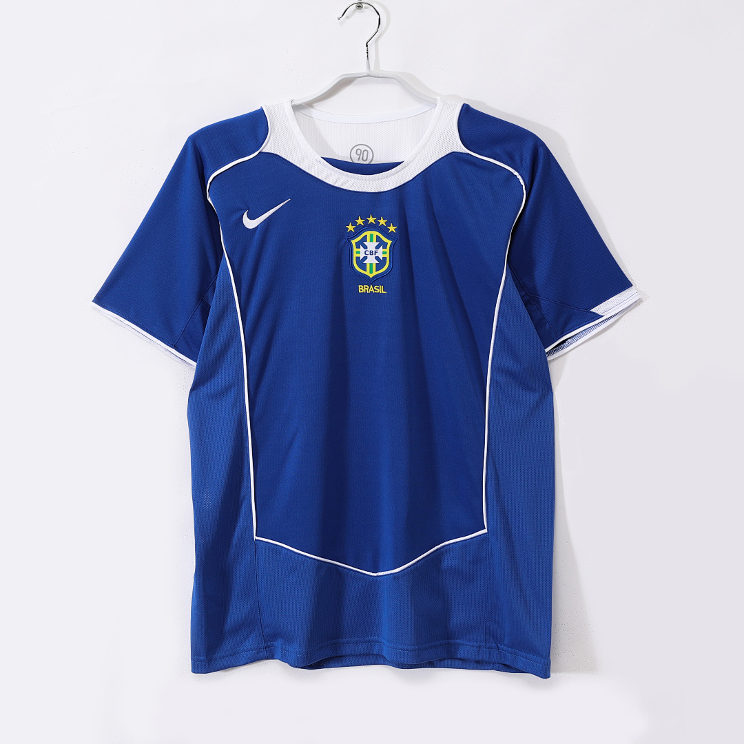 Brazil Retro Shirt 2004 Away — photo 1