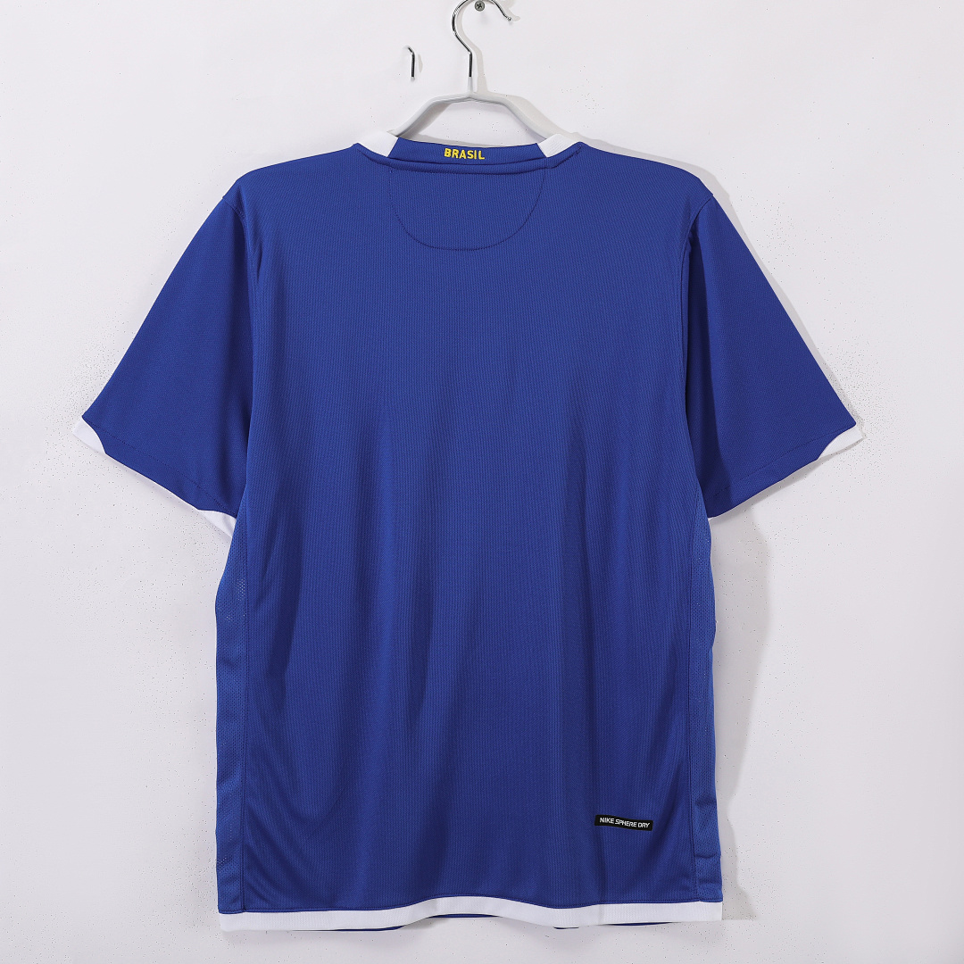 Brazil Retro Shirt 2006 Away — photo 4