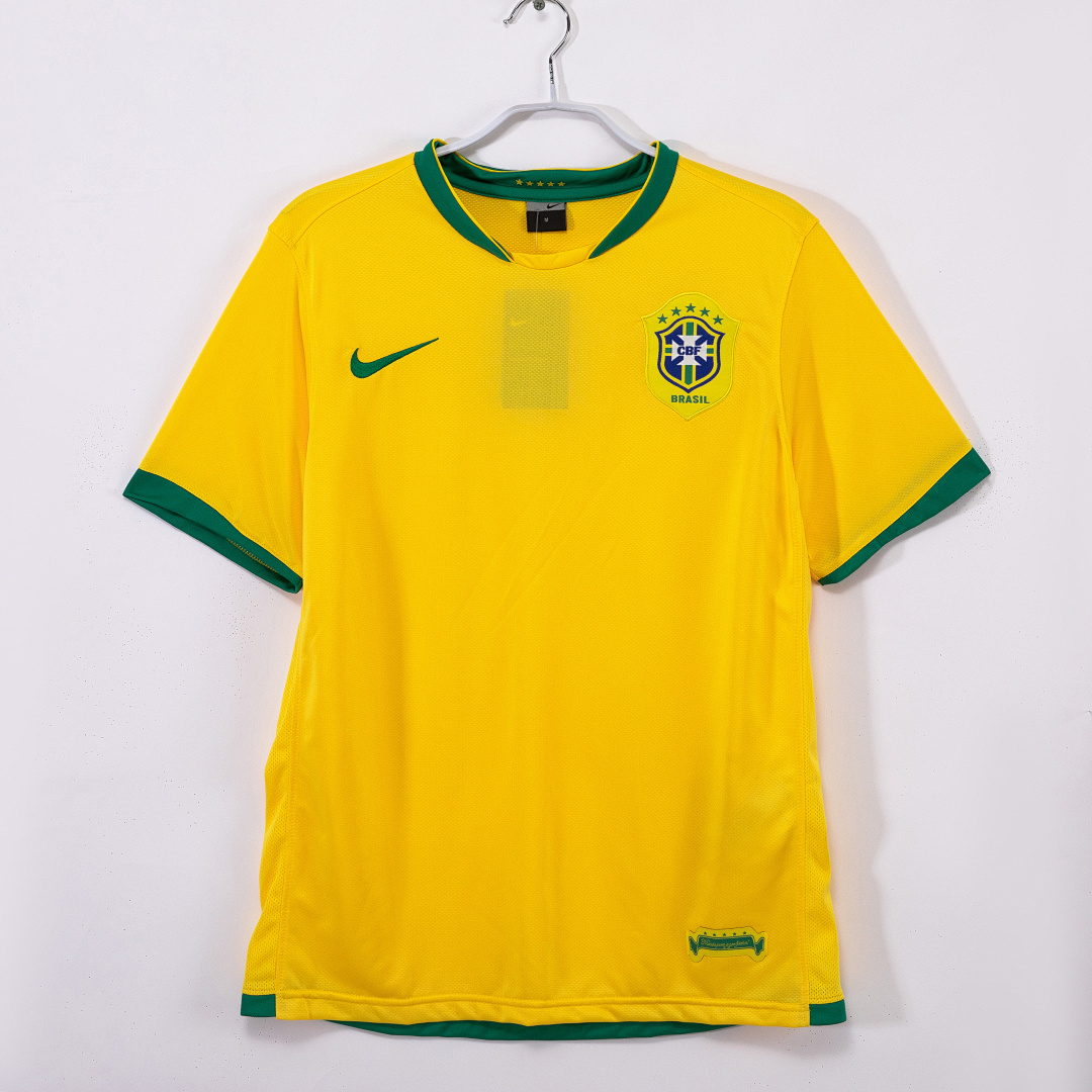 Brazil Retro Shirt 2006 Home — photo 1