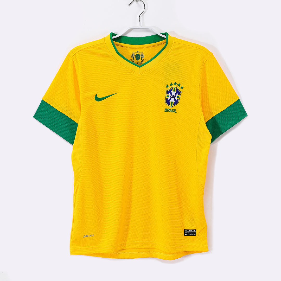Brazil Retro Shirt 2012/13 Home — photo 1