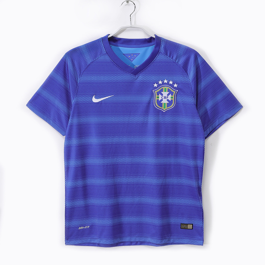 Brazil Retro Shirt 2014 Away — photo 1