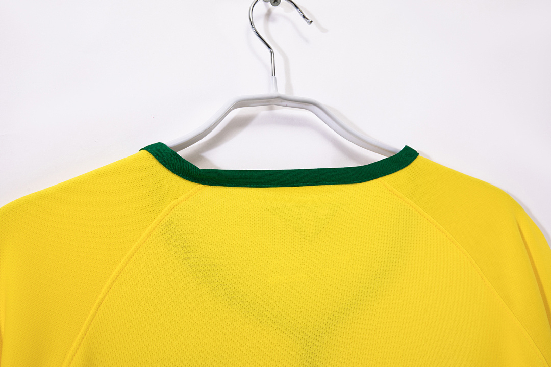 Brazil Retro Shirt 2014 Home — photo 2