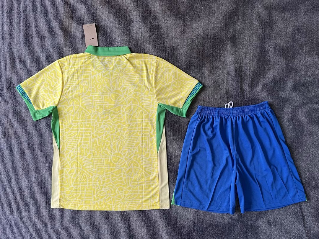Brazil Home Kit for Adult 2024/25 — photo 2