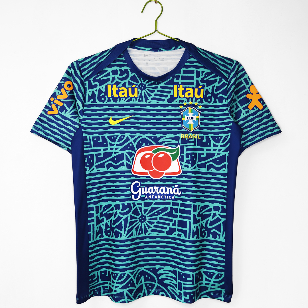 Brazil Retro Shirt 2024 Training — photo 1