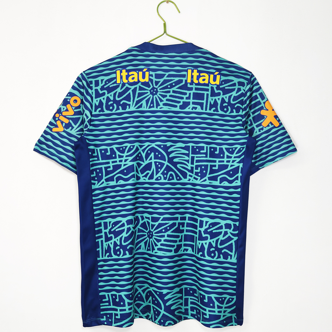 Brazil Retro Shirt 2024 Training — photo 4