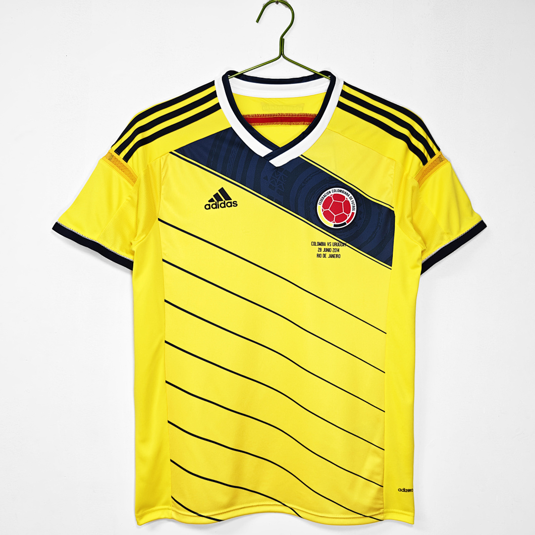 Colombia Retro Shirt 2014 Home — photo 1